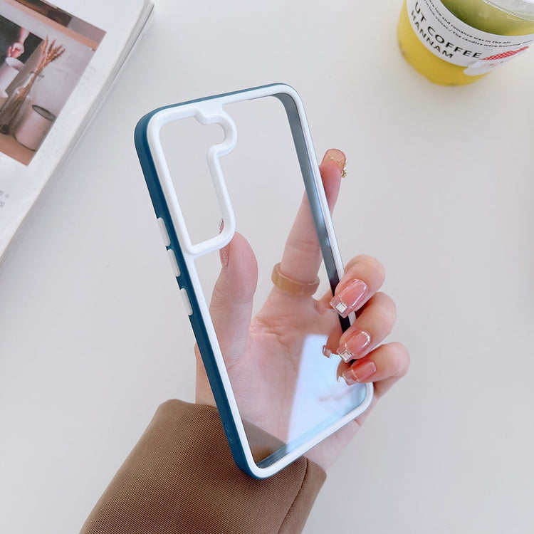seraCase Elegant Acrylic Hard Back Samsung Case for Samsung S22 / Blue