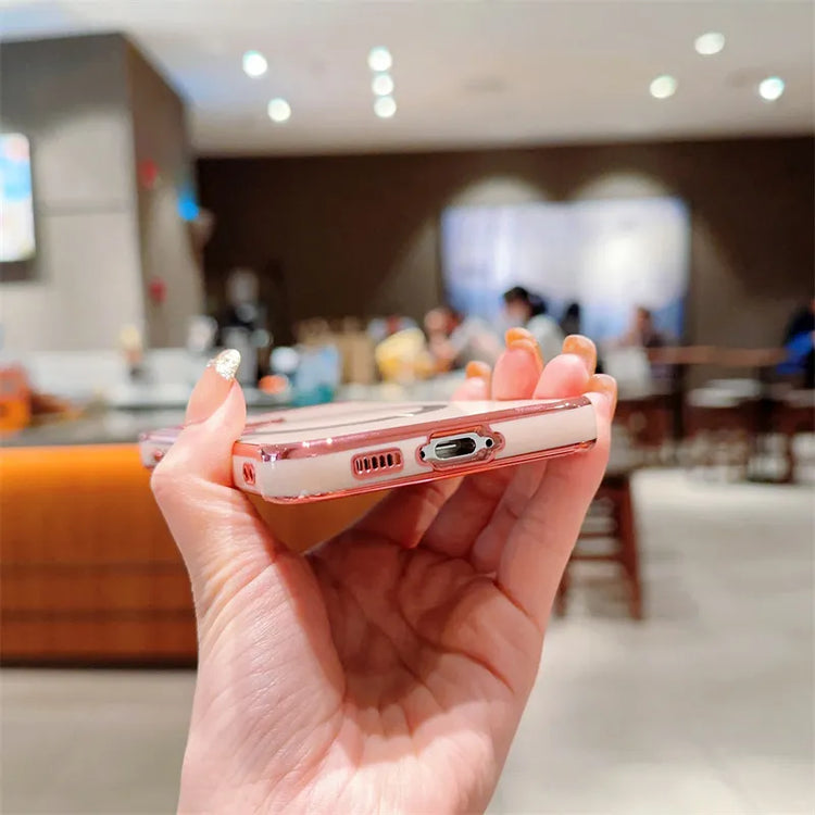 seraCase Luxury Magnetic Wireless Charging Samsung Case for