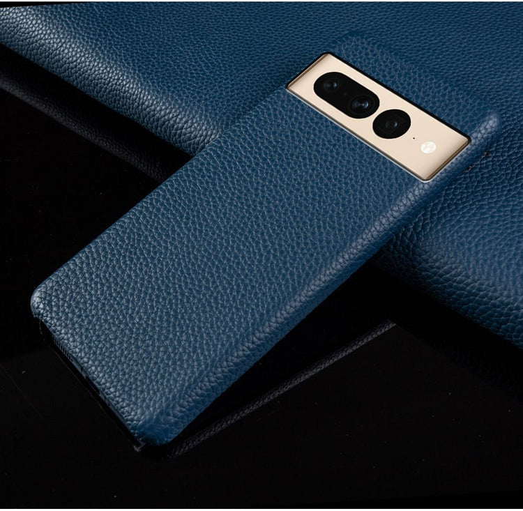 seraCase Handmade Leather Pixel Case for Google Pixel 6 5G / Navy