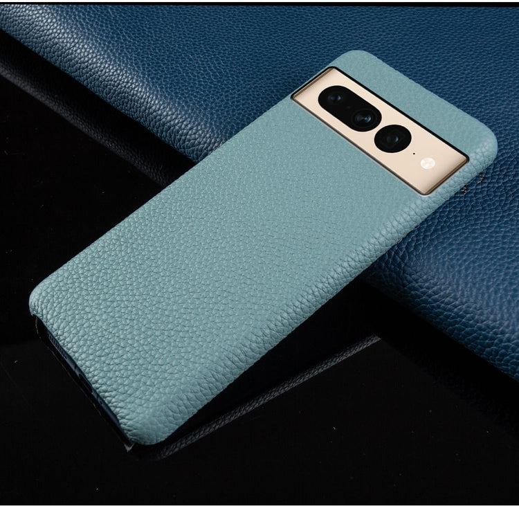 seraCase Handmade Leather Pixel Case for Google Pixel 6 5G / Blue