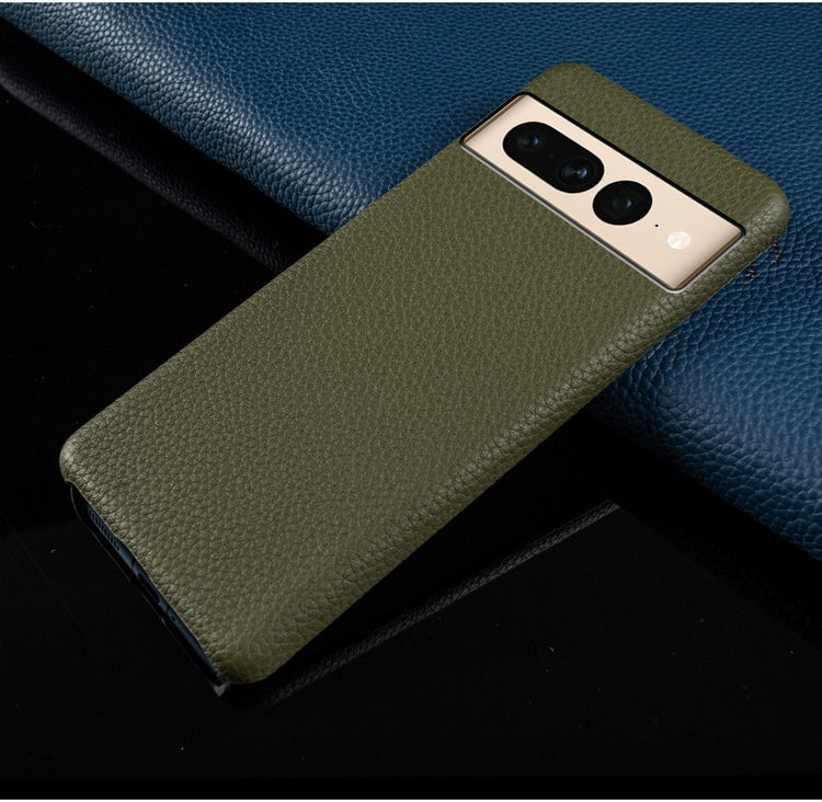 seraCase Handmade Leather Pixel Case for Google Pixel 6 5G / Green