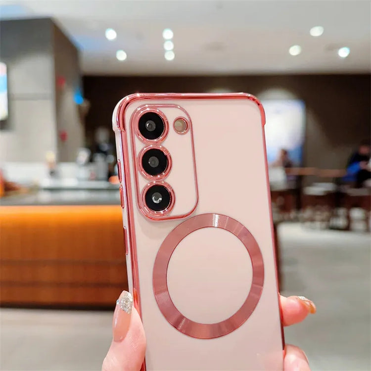 seraCase Luxury Magnetic Wireless Charging Samsung Case for