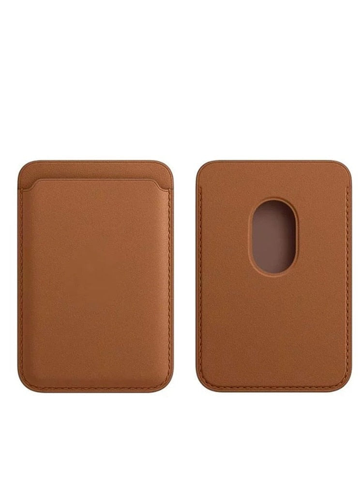 seraCase RFID MagSafe Compatible Card Holder for iPhone for Brown