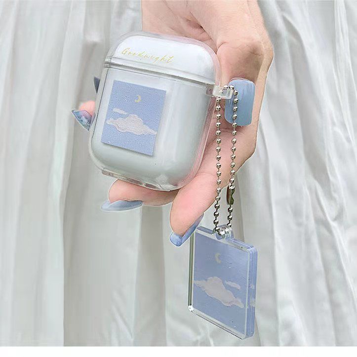 seraCase Cute Floral Clear AirPods Case for AirPods 1 or 2 / 20