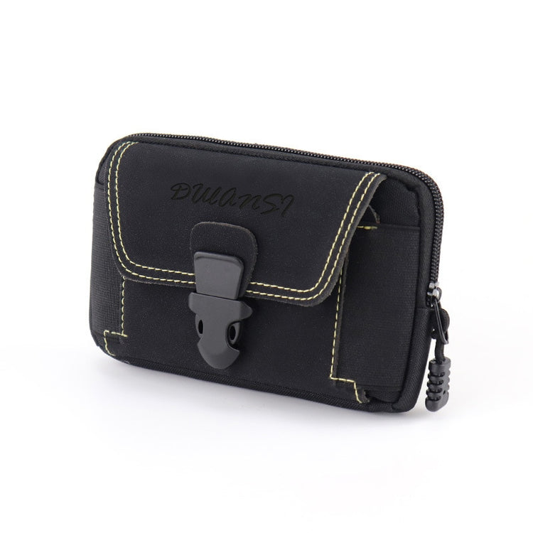 seraCase Waterproof Canvas Waist Mobile Case for 2 Layer Black HB