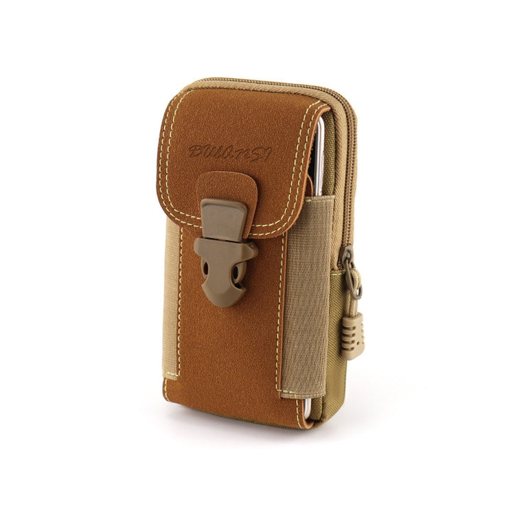 seraCase Waterproof Canvas Waist Mobile Case for 2 Layer Khaki SB