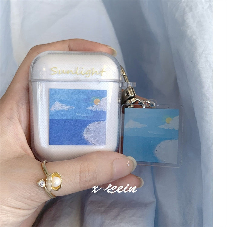 seraCase Cute Floral Clear AirPods Case for AirPods 1 or 2 / 22