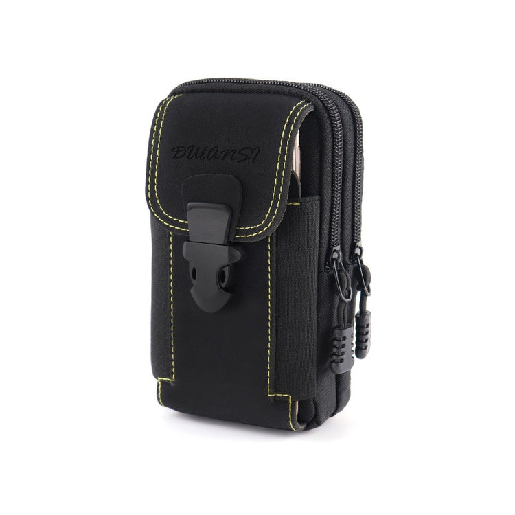 seraCase Waterproof Canvas Waist Mobile Case for 3 Layer Black SB
