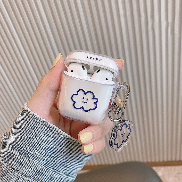 seraCase Cute Floral Clear AirPods Case for AirPods 1 or 2 / 27