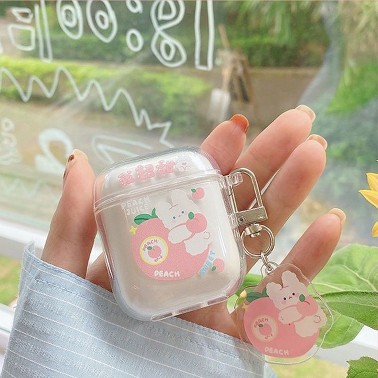 seraCase Cute Floral Clear AirPods Case for AirPods 1 or 2 / 7