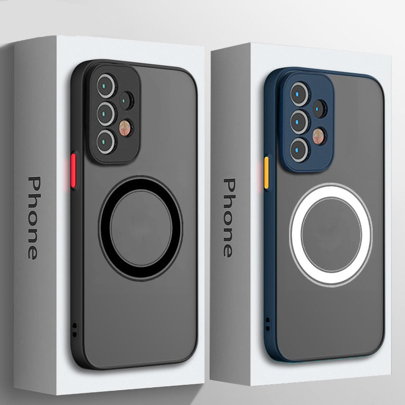 seraCase Shockproof Armor MagSafe Compatible Samsung Case for