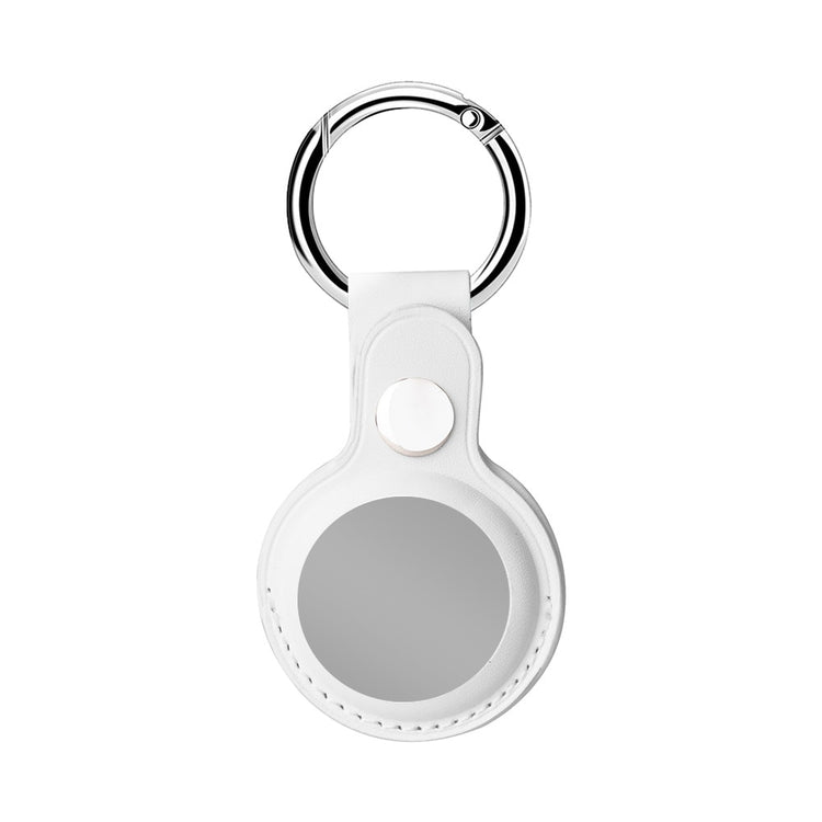 seraCase Leather Apple AirTag Key Holder for White 1