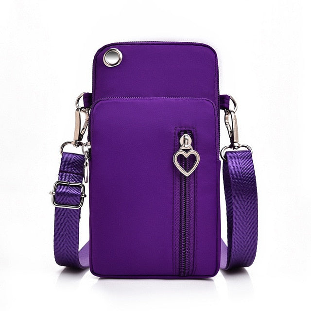 seraCase Shoulder Phone Pouch with Arm Band for Large LightPurpleEJK
