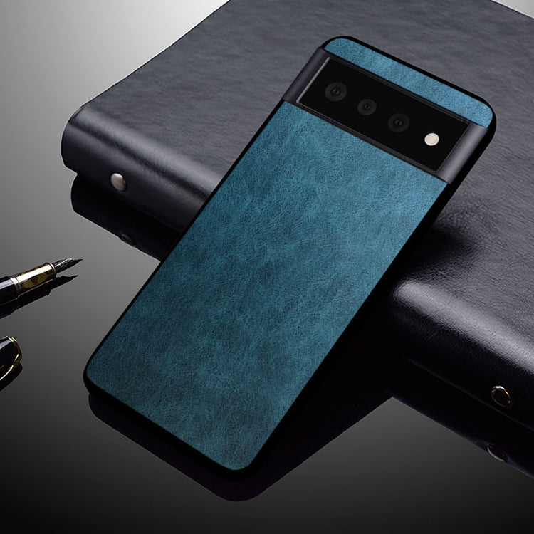 seraCase Premium Leather Pixel Phone Case for Google Pixel 7 / Blue