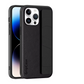 Colorful Wrist Strap Soft Leather iPhone Case