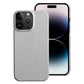seraCase Genuine Leather Luxury iPhone Case for iPhone 15 Pro Max / Gray