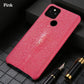 seraCase Genuine Pearl Gourami Leather Protective Case for Google Pixel for Pixel 6 / Pink