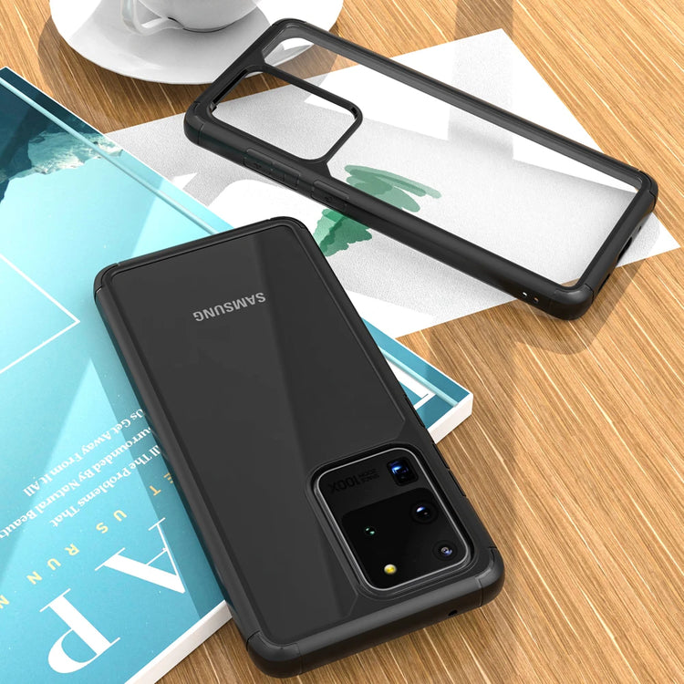 seraCase Shockproof Transparent Samsung Case for Samsung Galaxy S24 / Black
