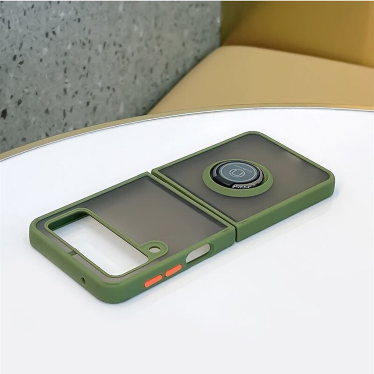 seraCase Shockproof Ring Foldable Samsung Case for