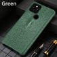 seraCase Genuine Pearl Gourami Leather Protective Case for Google Pixel for Pixel 6 / Green