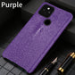 seraCase Genuine Pearl Gourami Leather Protective Case for Google Pixel for Pixel 6 / Purple