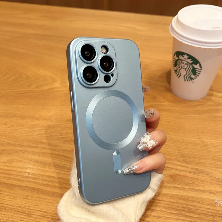 seraCase Matte Finish Soft Silicone iPhone Case for iPhone 14 Pro Max / Light Blue