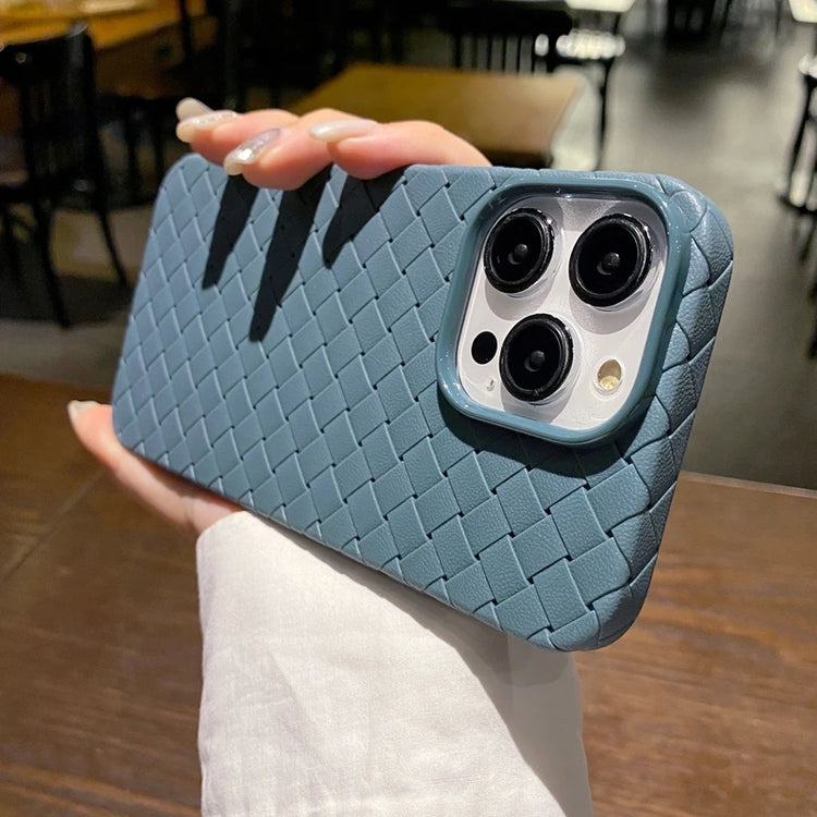 seraCase Breathable Weave Textured iPhone Case for iPhone 14 Pro Max / Sky Blue