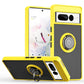 seraCase Sturdy Ring Stand Armor Pixel Case for Google Pixel 7 / Yellow