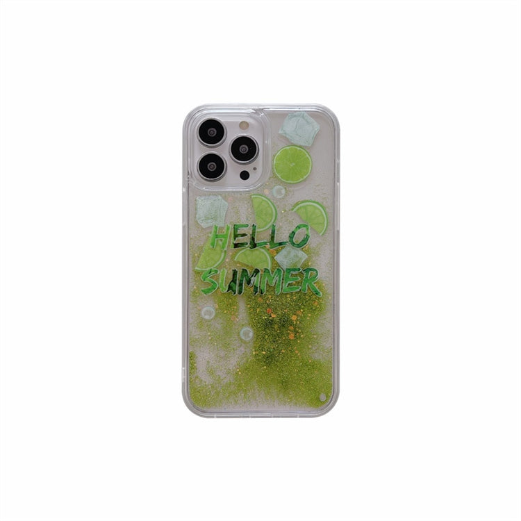 seraCase Clear Quicksand iPhone Case for iPhone 12 / Hello Summer