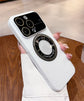 seraCase Premium Magnetic iPhone Case with Logo Hole for iPhone 14 Pro Max / White