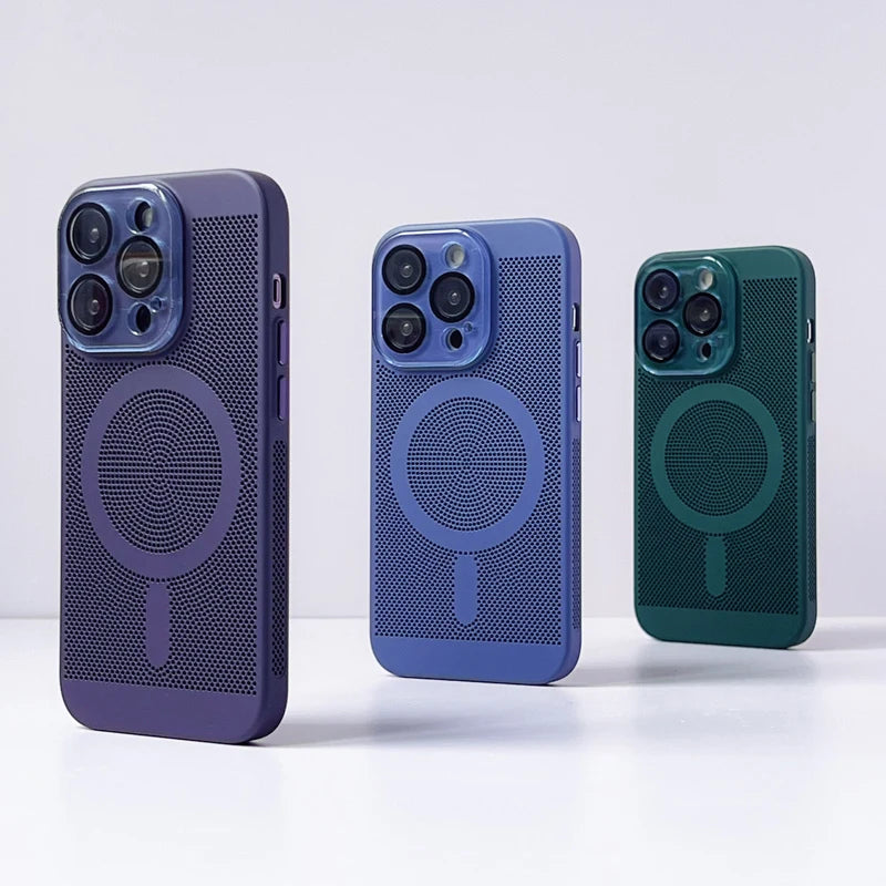 seraCase Mesh Design MagSafe iPhone Case for
