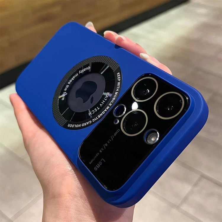 seraCase Premium Magnetic iPhone Case with Logo Hole for iPhone 14 Pro Max / Royal Blue