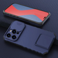 Shockproof Armor iPhone Case with Card Slot and Ring