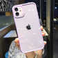 Shockproof Candy Color Transparent iPhone Case