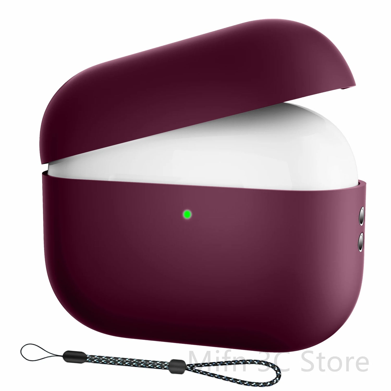 seraCase Airpods Case with Key Chain and Lanyard for