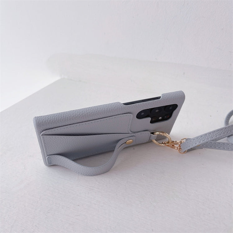 seraCase Luxury Leather Sling Wallet Samsung Case for