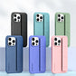 Colorful Wrist Strap Soft Leather iPhone Case