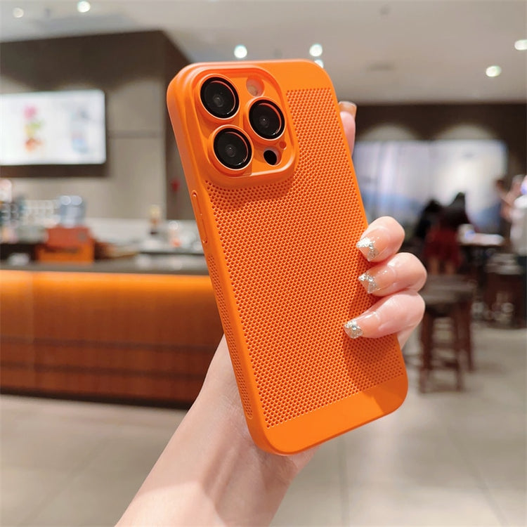 seraCase Cooling iPhone Case with Lens Protection for iPhone 14 Pro Max / Orange