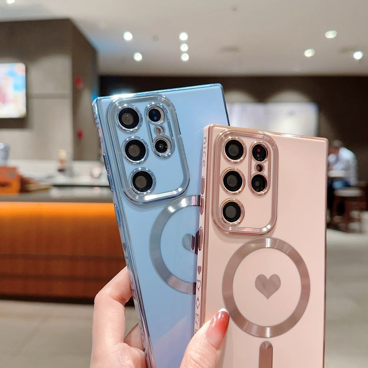 seraCase Luxury Magnetic Heart Samsung Case for