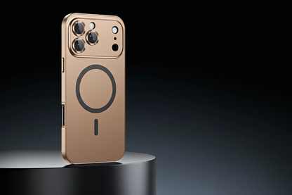 Luxury SnapLock MagSafe iPhone Case