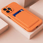 Fashionable Card Wallet iPhone Case