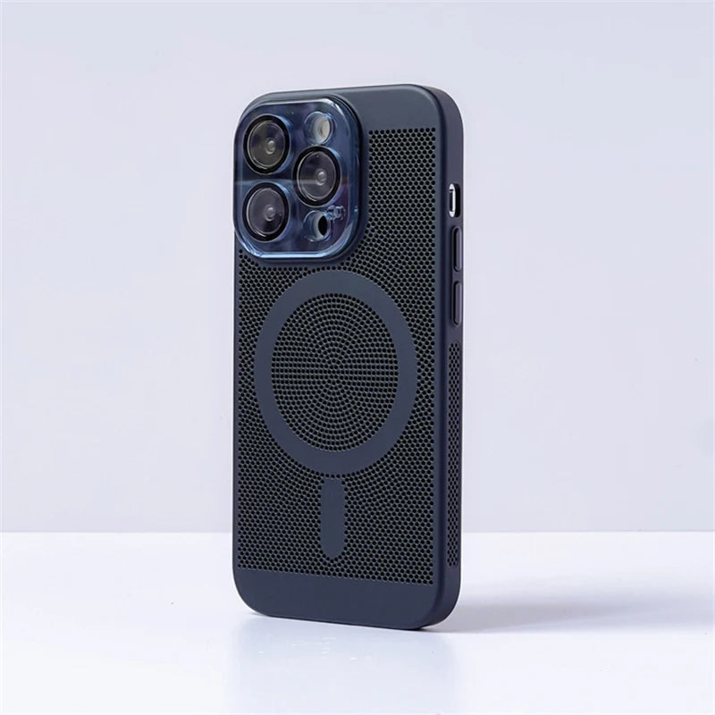 seraCase Mesh Design MagSafe iPhone Case for iPhone 14 Pro Max / Black
