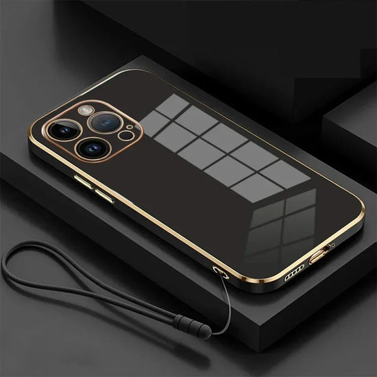 Luxury Plated Soft iPhone Case
