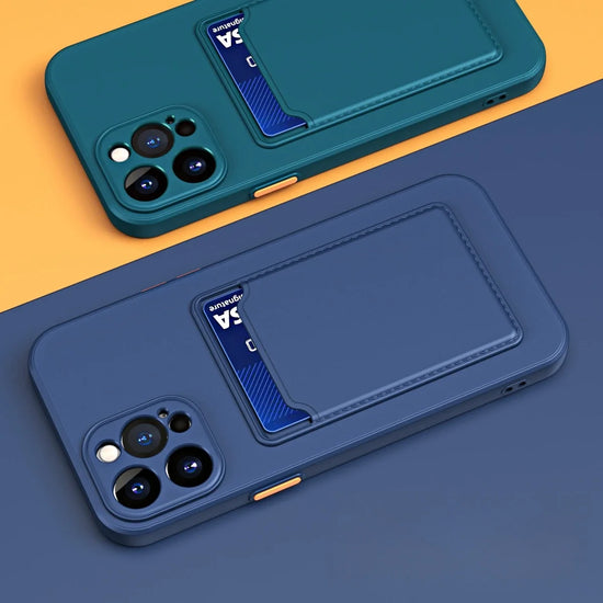 Fashionable Card Wallet iPhone Case