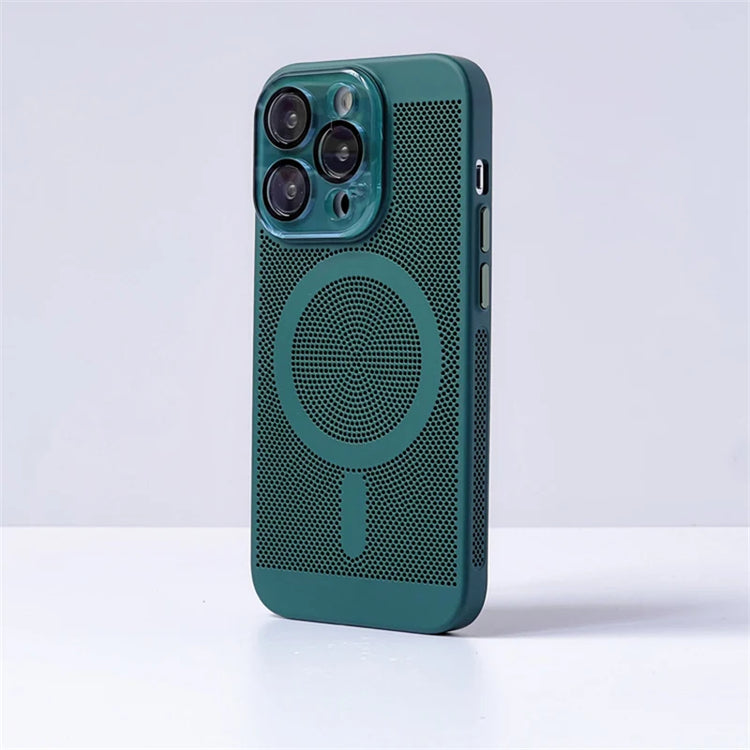seraCase Mesh Design MagSafe iPhone Case for iPhone 14 Pro Max / Dark Green