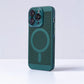 seraCase Mesh Design MagSafe iPhone Case for iPhone 14 Pro Max / Dark Green