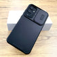 Shockproof Armor Case For Samsung with Camera Lens Slide Cover