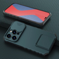 Shockproof Armor iPhone Case with Card Slot and Ring