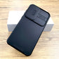 Shockproof Armor Case For Samsung with Camera Lens Slide Cover
