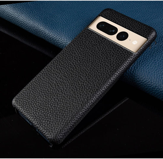 seraCase Handmade Leather Pixel Case for Google Pixel 6 5G / Black